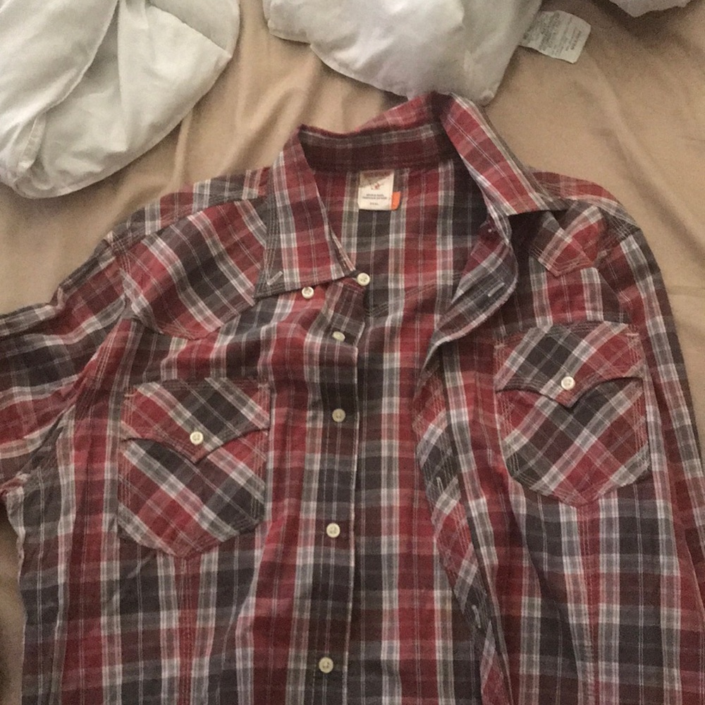 True Religion XXXL L/S button up